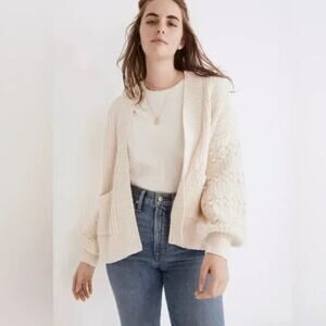 Madewell Bobble Cardigan Sweater